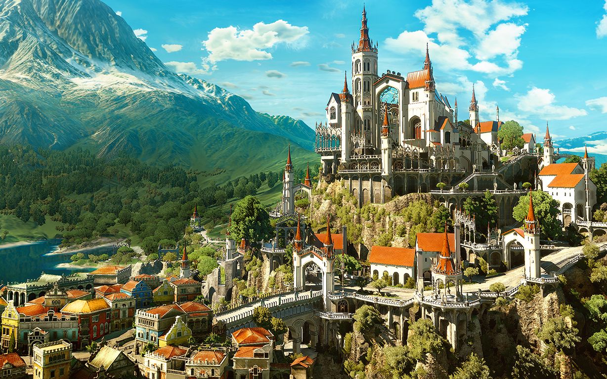 巫师3实况陶森特游记越级拿湖女之剑