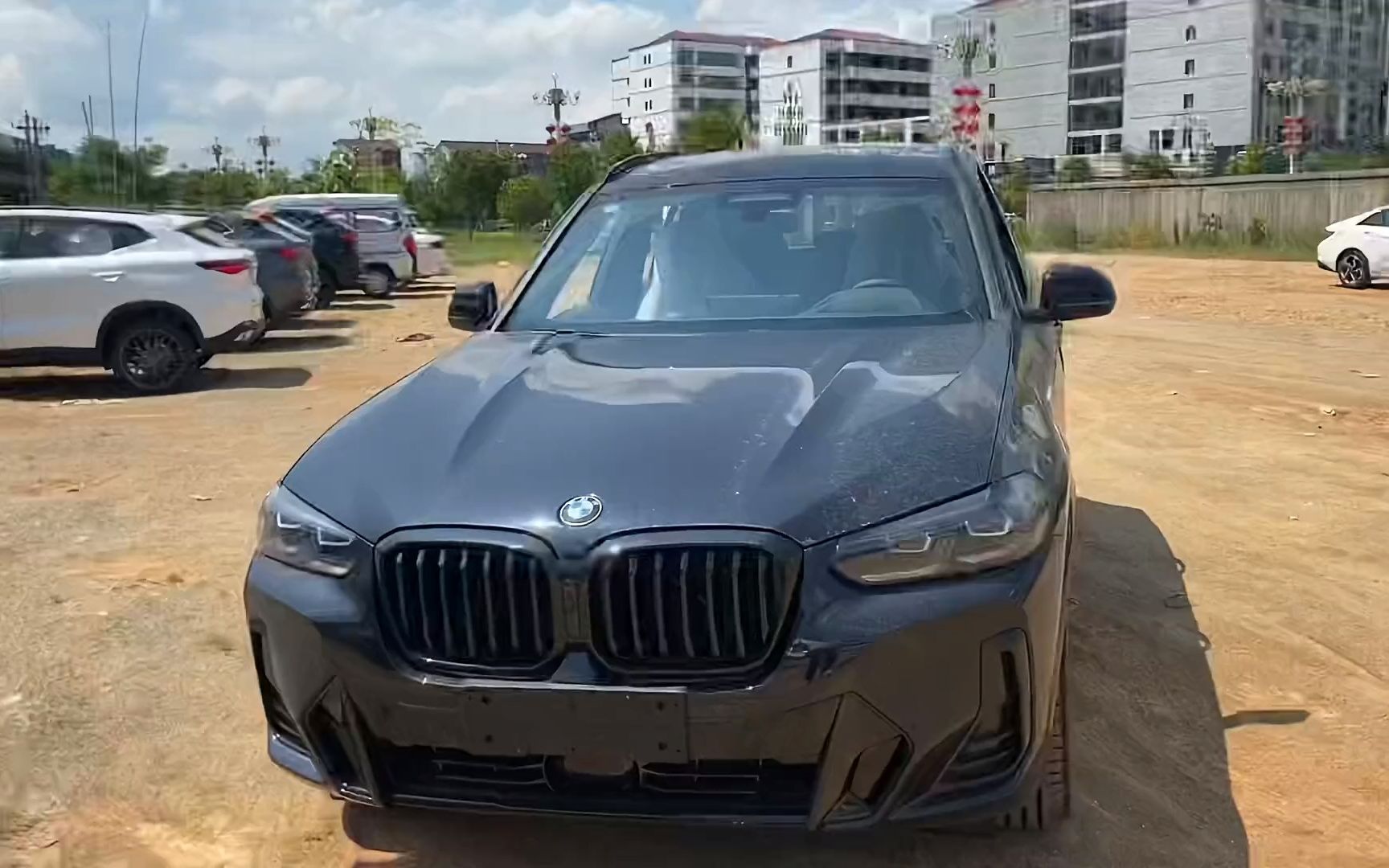 宝马x3 2.0t顶配 实车展示