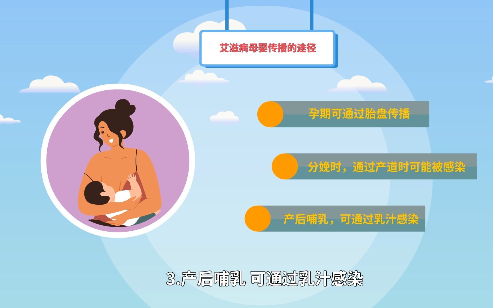 科普动画艾滋病之母婴传播哔哩哔哩bilibili