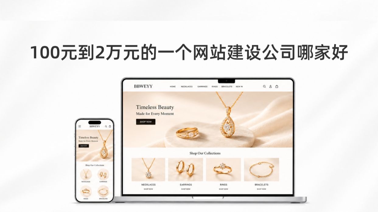 100元到2万元的一个网站建设公司哪家好