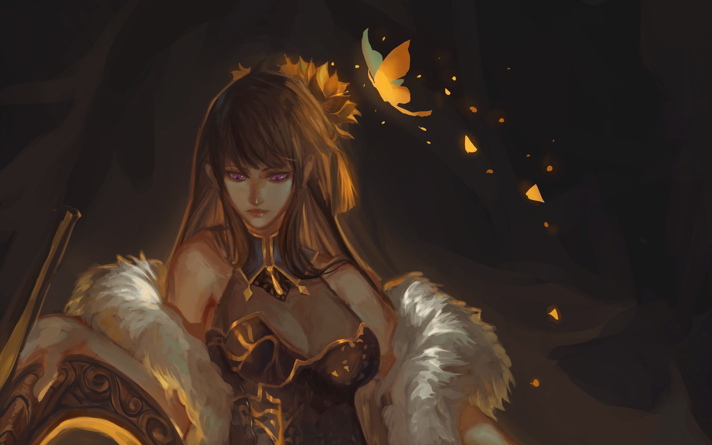 【ps绘画过程】青行灯-魅影浮光