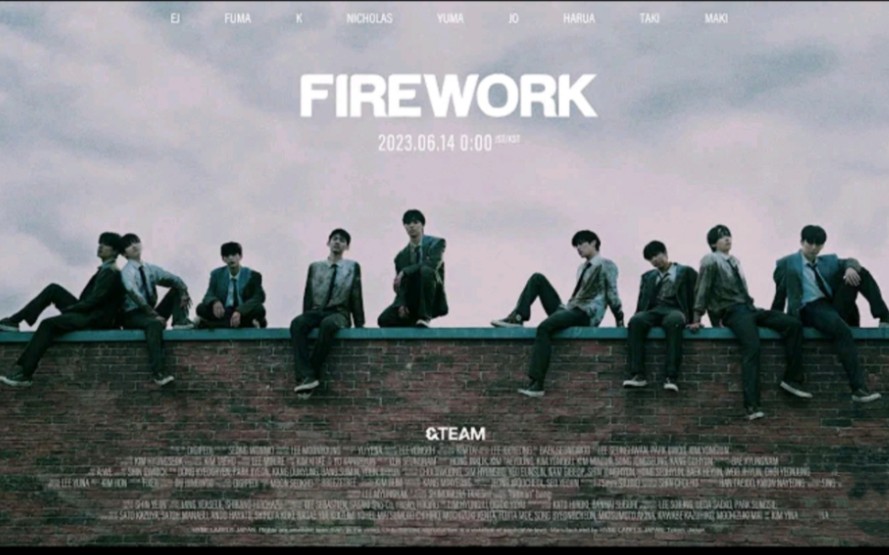 【4K中字】日本男团&TEAM主打曲《FIREWORK》MV哔哩哔哩bilibili