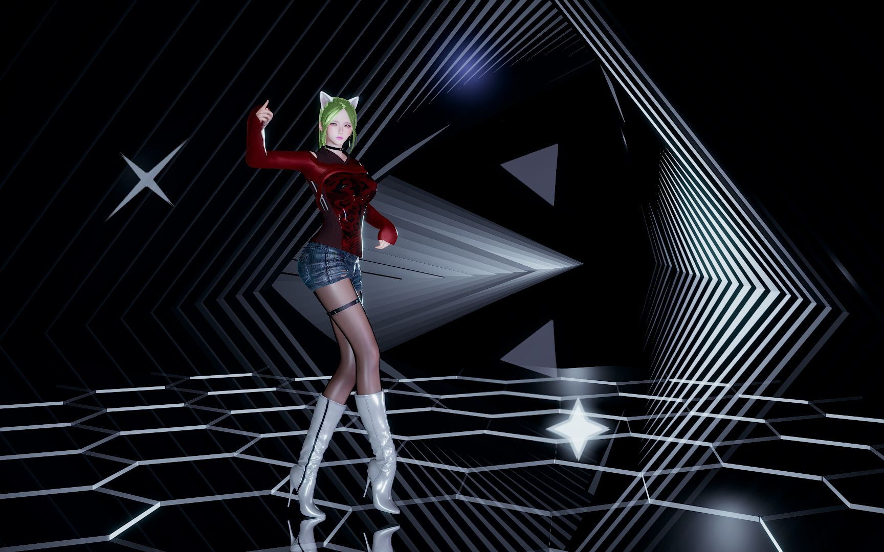 [mmd] brown eyed girls - abracadabra(`99ω9907)