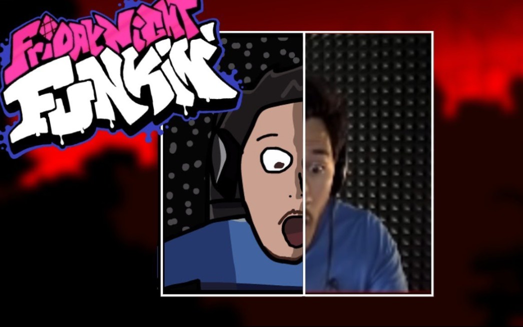 【markiplier/fnaf梗】fnf模组 那是87之咬吗!_音游热门视频