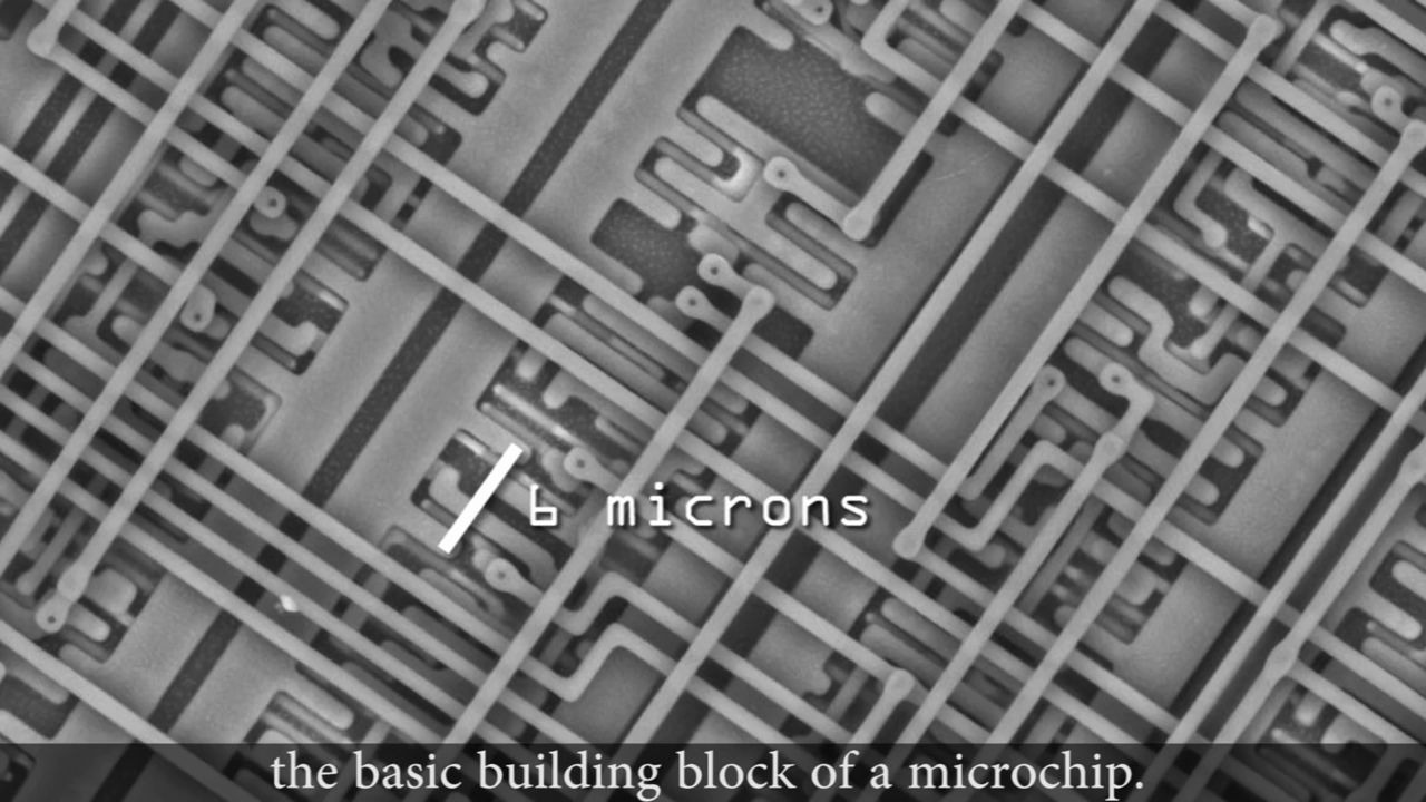 【神奇的芯片】利用电子显微镜探秘芯片内部结构