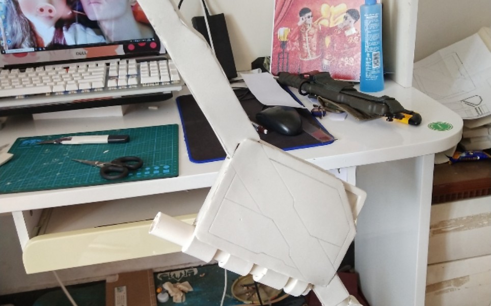 假面骑士帝骑哥自制手工卡盒剑