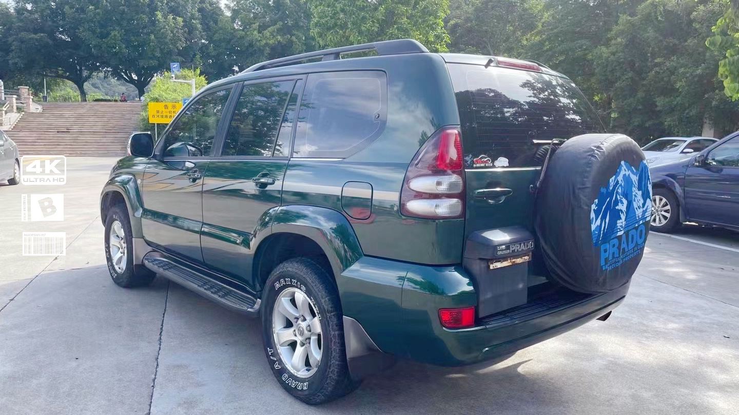 2004年丰田霸道4000gx.厅长绿.一手广州牌.全车原版.
