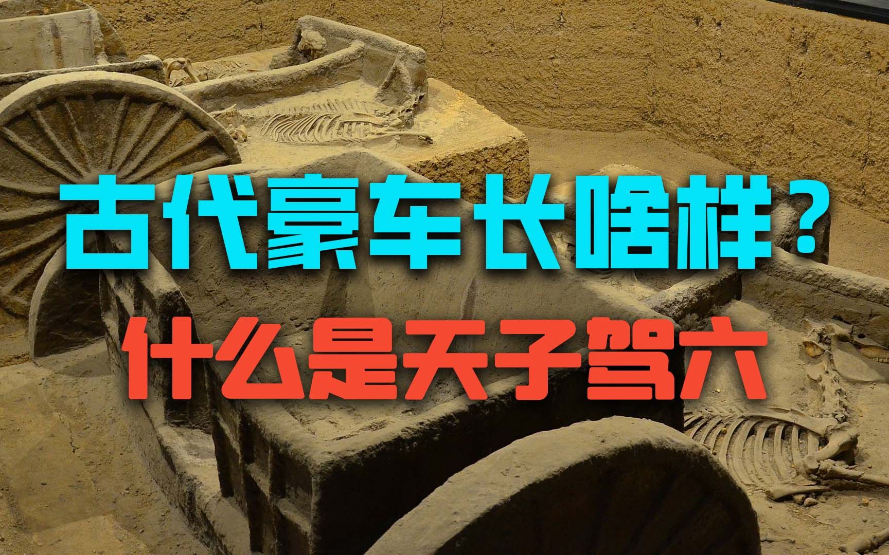 古代豪车长啥样?什么是天子驾六?哔哩哔哩bilibili