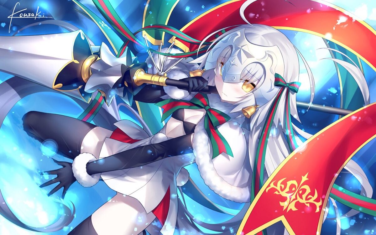 【fgo咖啡馆】贞德lily4t圣诞五高难