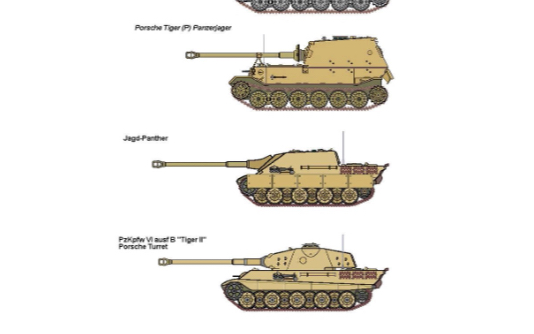 军事知识——二战德军坦克,坦克歼击车图鉴哔哩哔哩bilibili