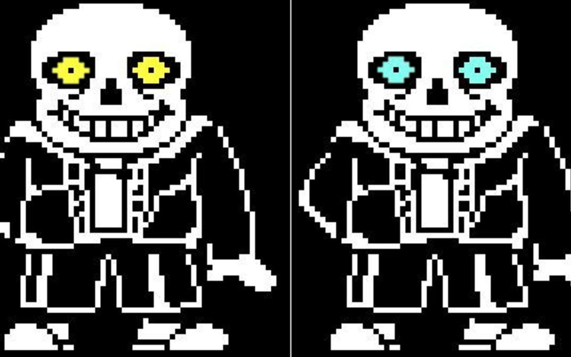 一个比较困难的同人sans攻击