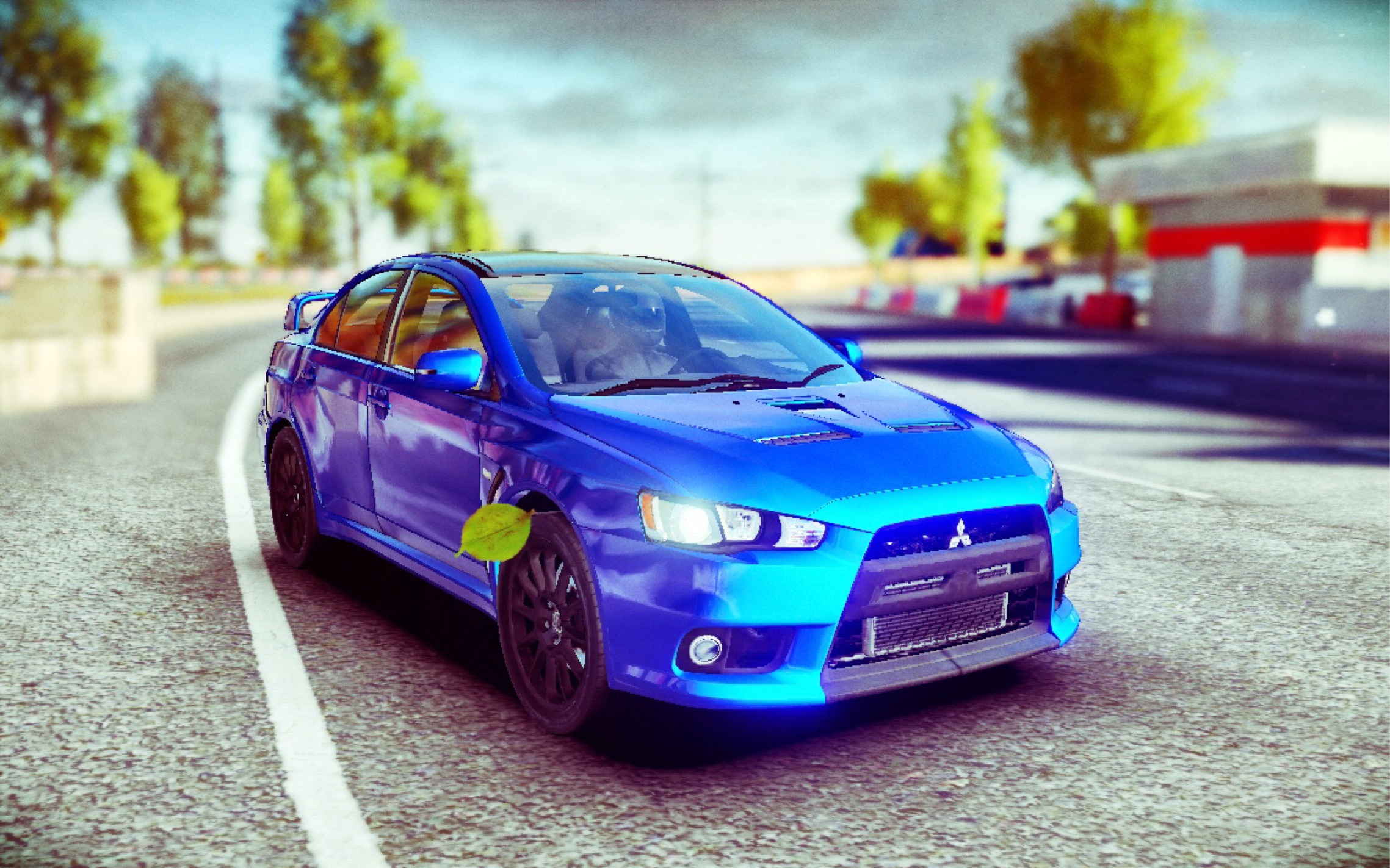 狂野飙车9当你开着三菱evo跑多人联赛会怎么样还有谁来帮我按着牛顿的