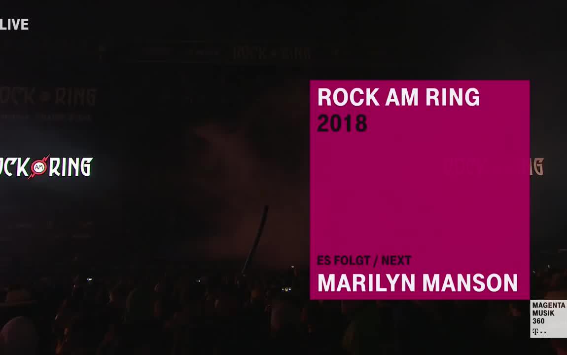 [图]Marilyn Manson - Live at Rock Am Ring 2018