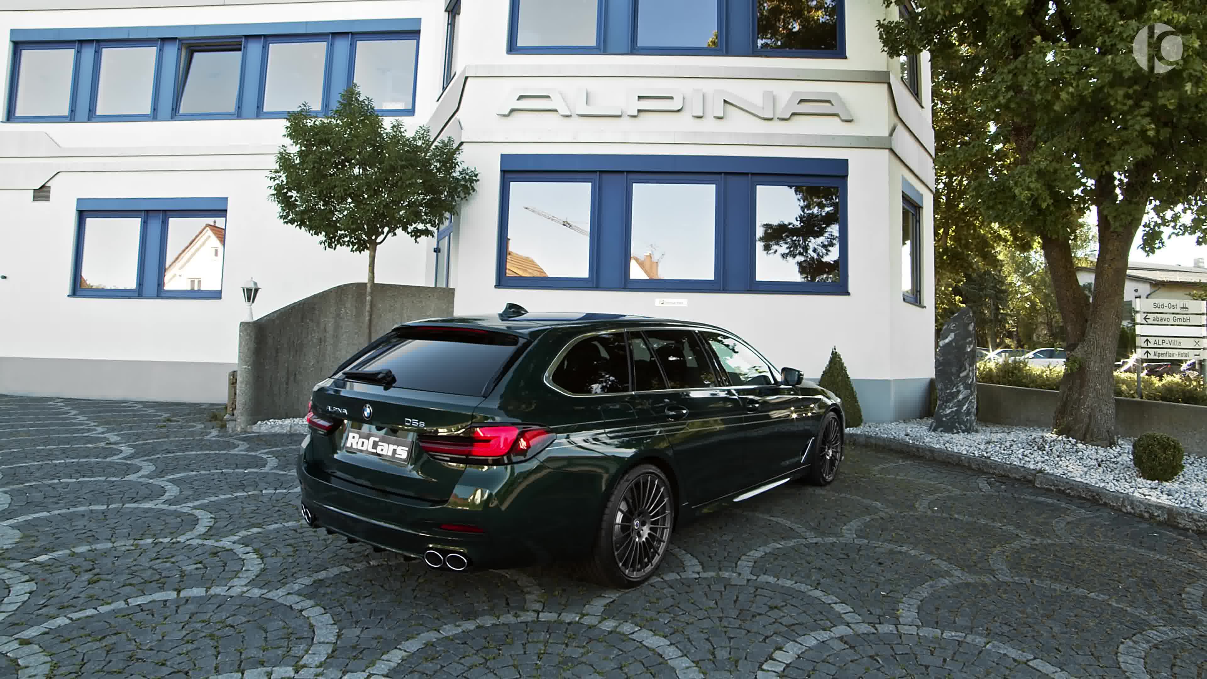 2021 bmw alpina d5 s - wild wagon!_哔哩哔哩_bilibili