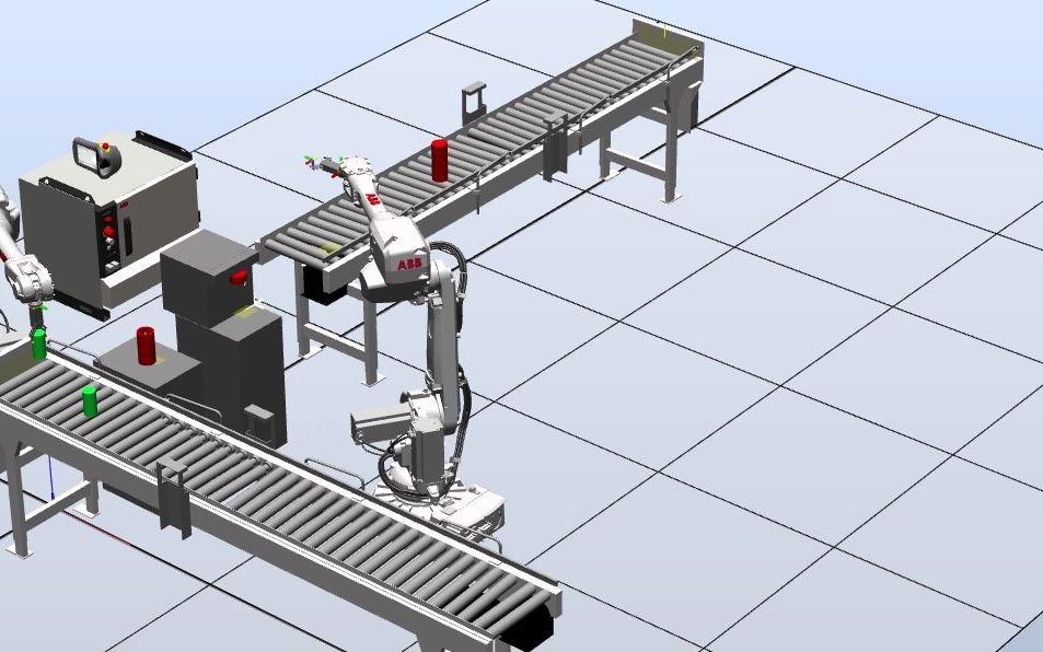 基于Robotstudio的ABB机器人肉类真空打包线虚拟仿真设计哔哩哔哩bilibili