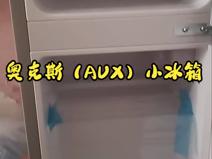 奥克斯(AUX小冰箱家用双门小冰箱, 冷藏冷冻保鲜宿舍租房节能电冰箱!哔哩哔哩bilibili