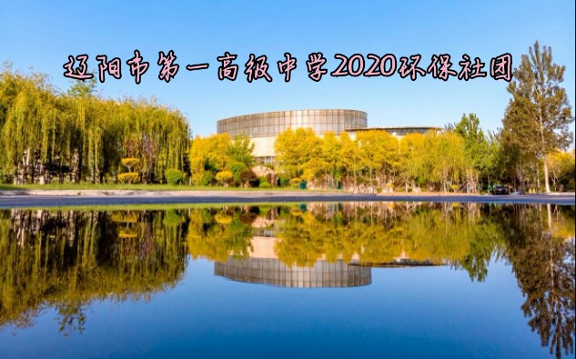 一个简短的介绍—辽阳市第一高级中学2020环保社团哔哩哔哩bilibili