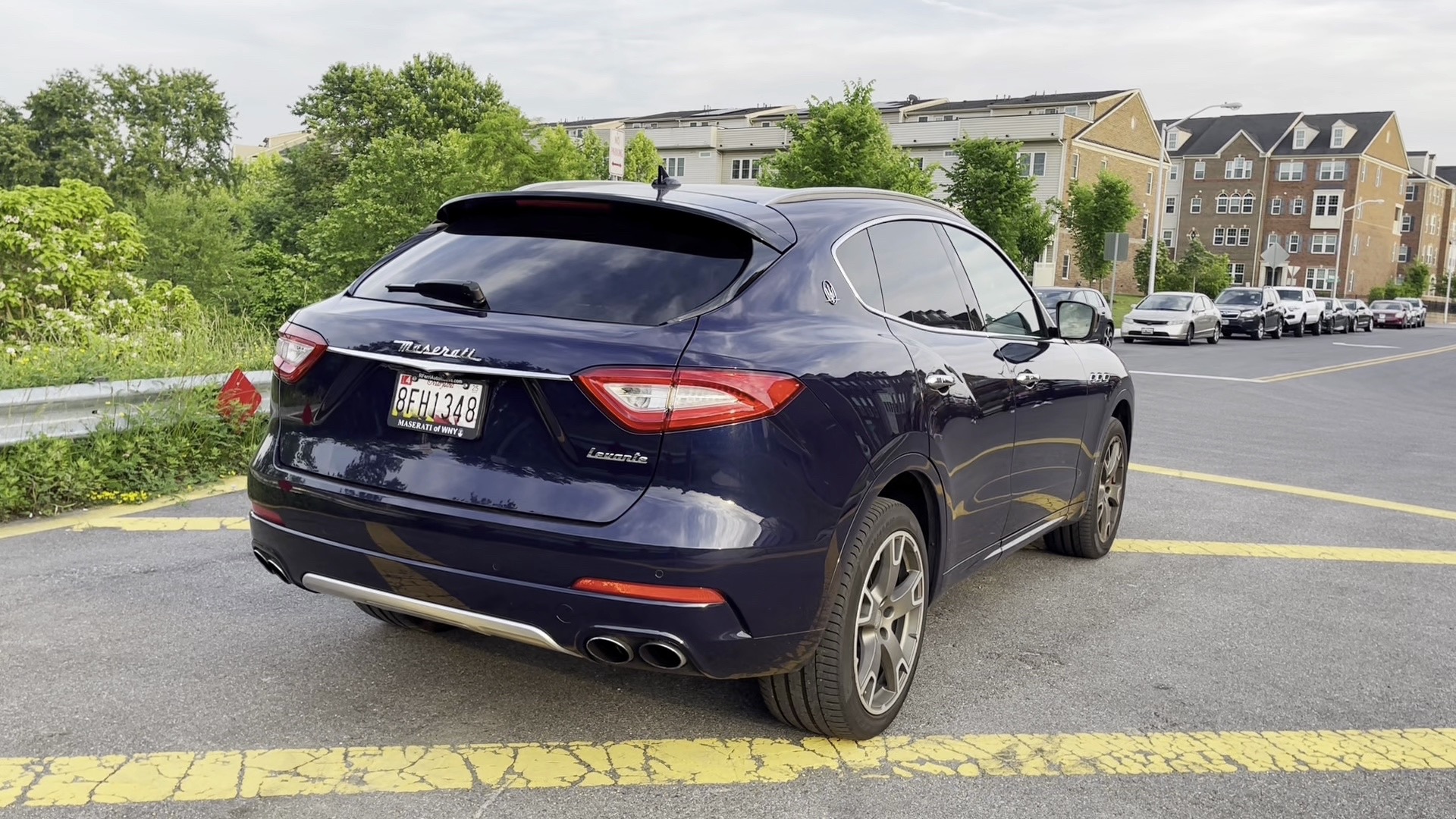 排气听个响|玛莎拉蒂levante s