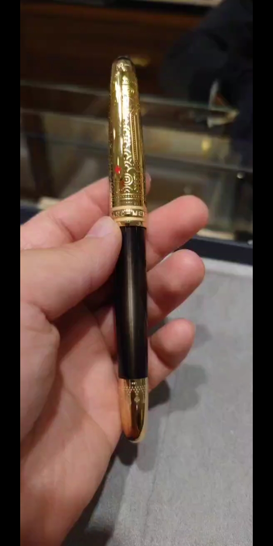 德国 万宝龙 145 环游地球80天 18k f尖