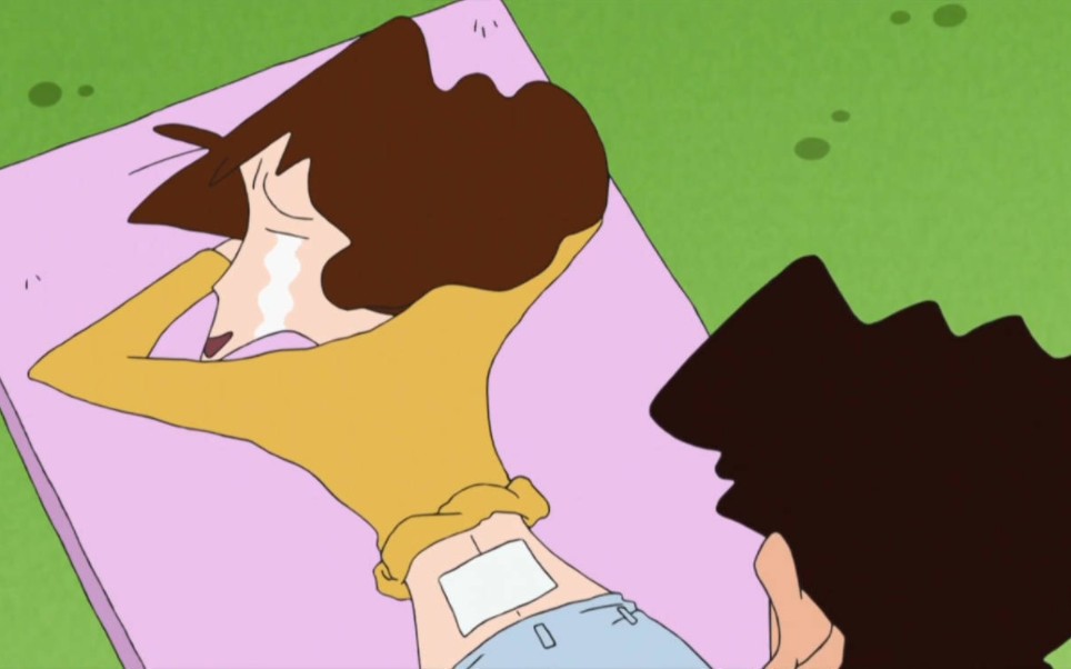 蜡笔小新:美芽一改常态要练出小蛮腰,结果腰给练断了