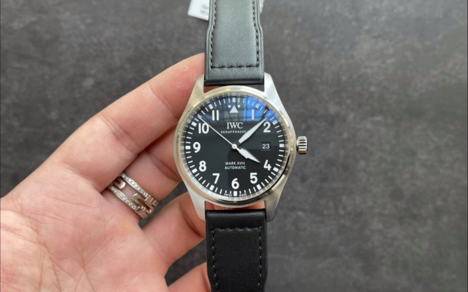 iwc入门款 马克18 正装商务休闲