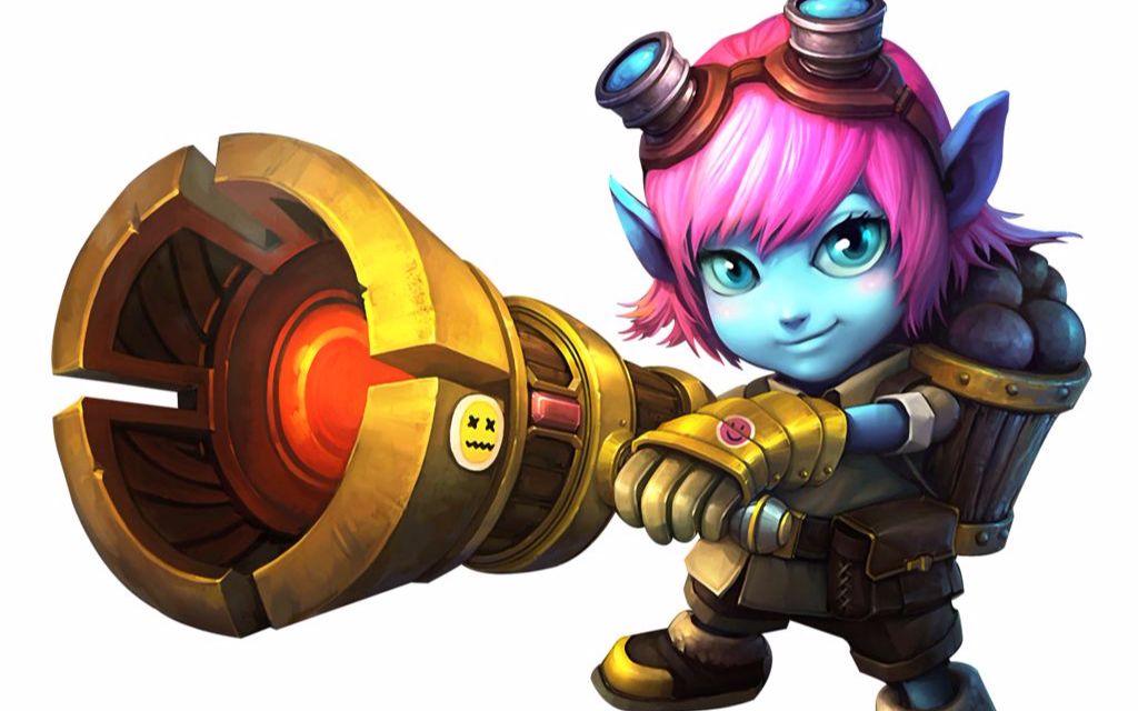 麦林炮手-自制皮肤小可爱-无限火力