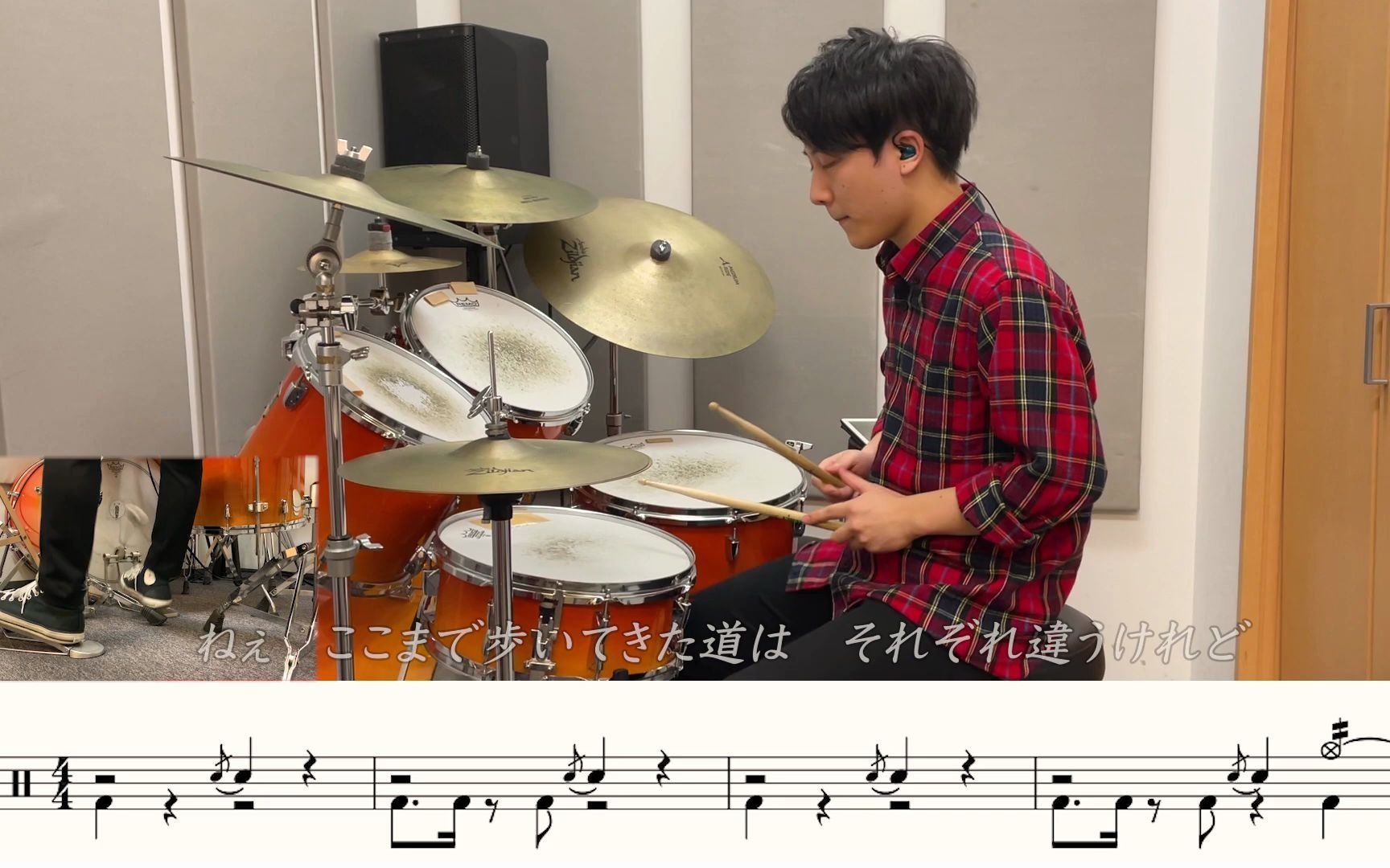 【YOASOBI】三原色叩いてみた【架子鼓动态鼓谱】(SangensyokuYOASOBI)【DrumCover】哔哩哔哩bilibili