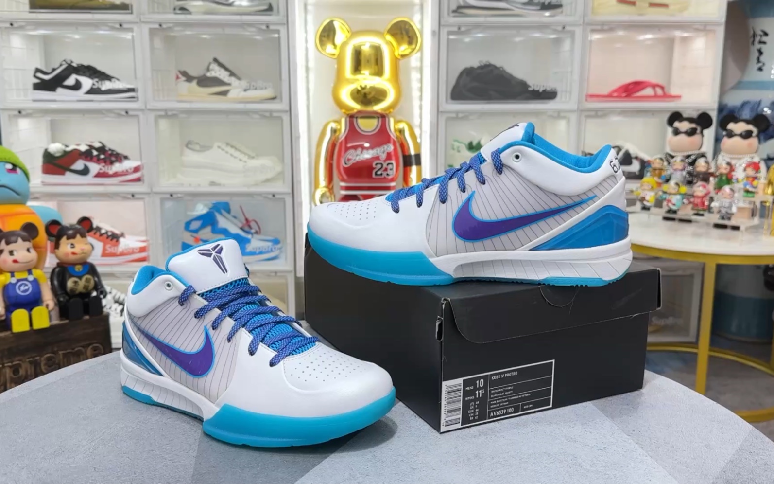 【实拍欣赏】实战篮球鞋 科比zk4选秀日