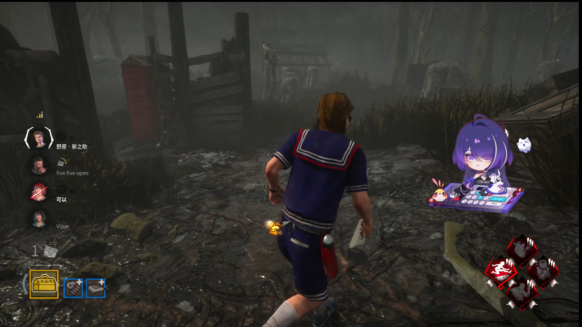 【dbd】和猪妹的对局