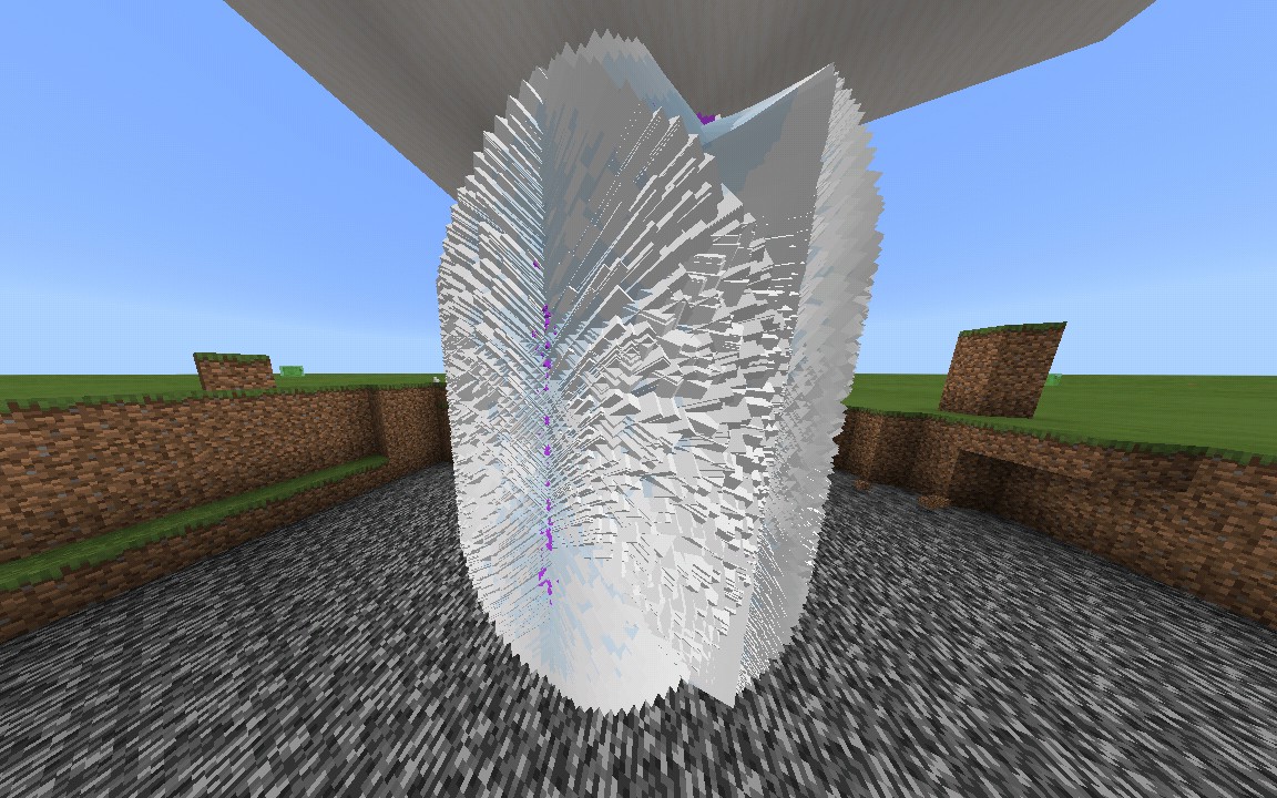 当超过100个末影水晶爆炸会发生甚么?