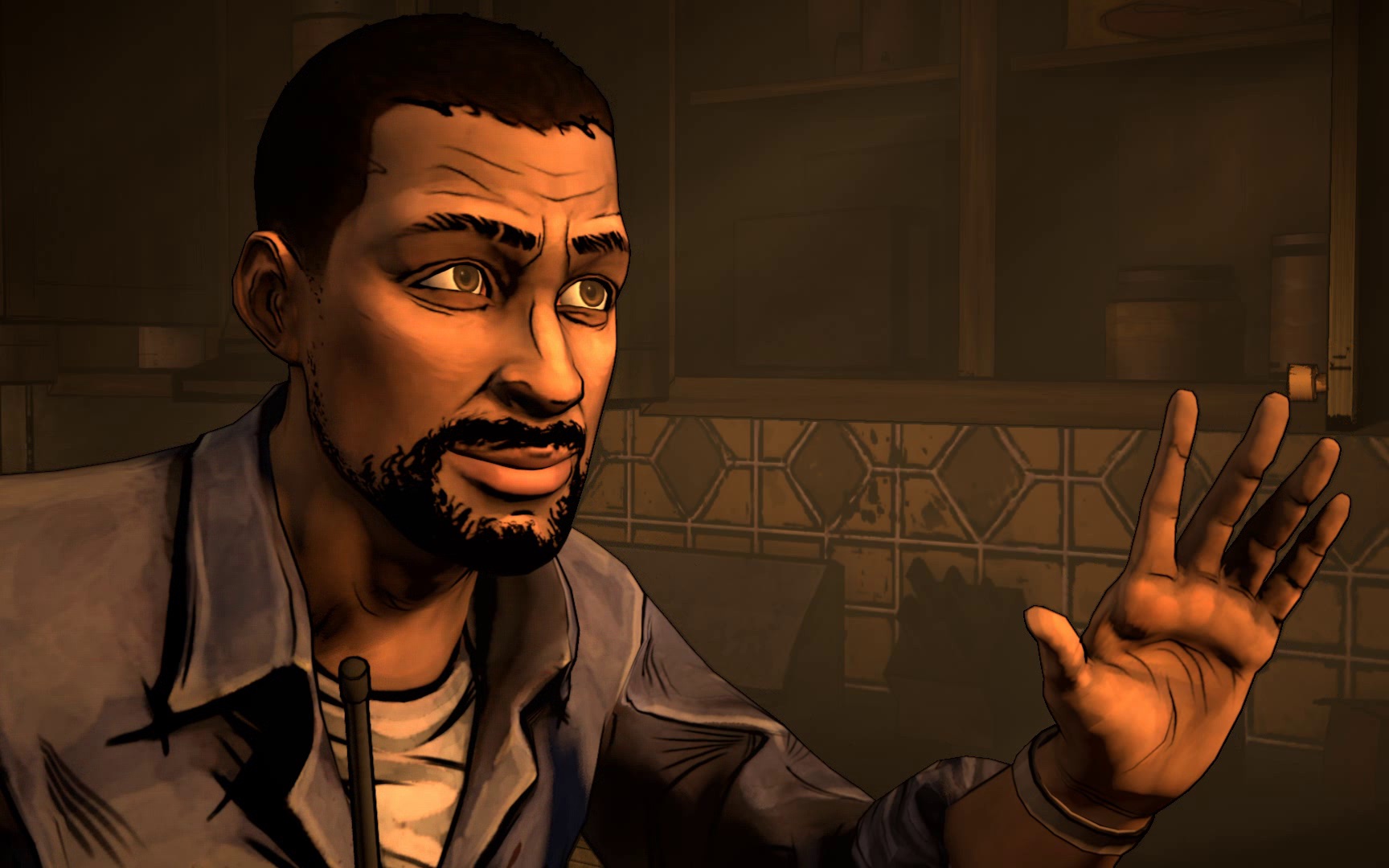 游戏剧情4k行尸走肉thewalkingdeads1e1anewday