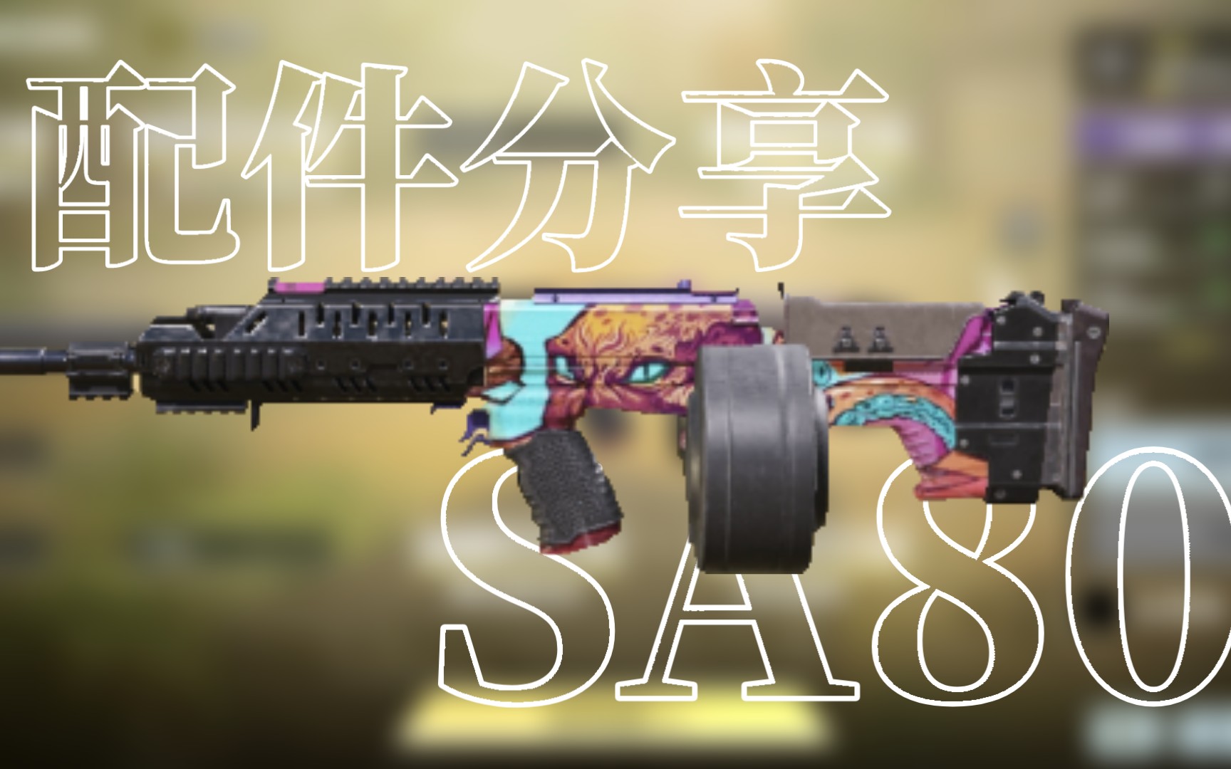 sa80配件分享
