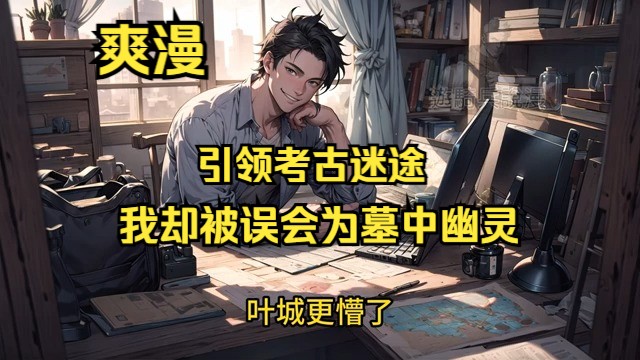 《引领考古迷途,我却被误会为墓中幽灵》第1至121章节,跃入另一维度的世界,叶城意欲以盗墓文学创作者自居,仅是笔墨飞舞间,却不经意晋身文坛巨星...