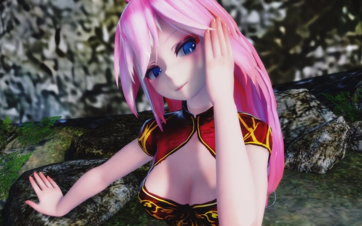 [图]【MMD】 Yume to Hazakura (Luka Cover)