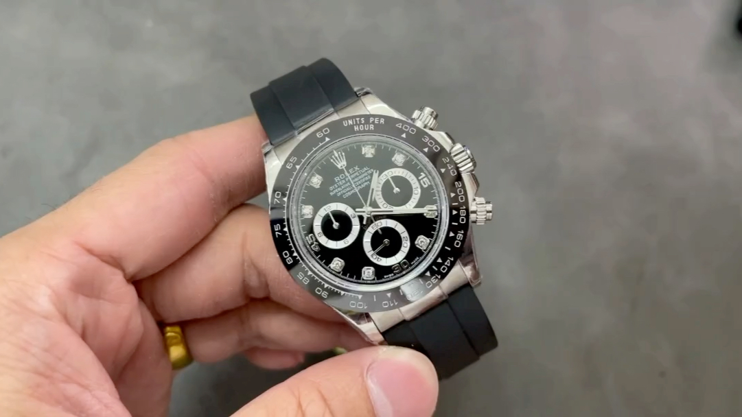 劳力士迪通拿黑熊猫钻刻4130机芯