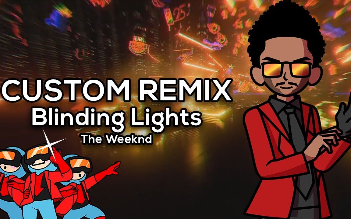 [图]【节奏天国】盲光Blinding Lights - The Weeknd Remix