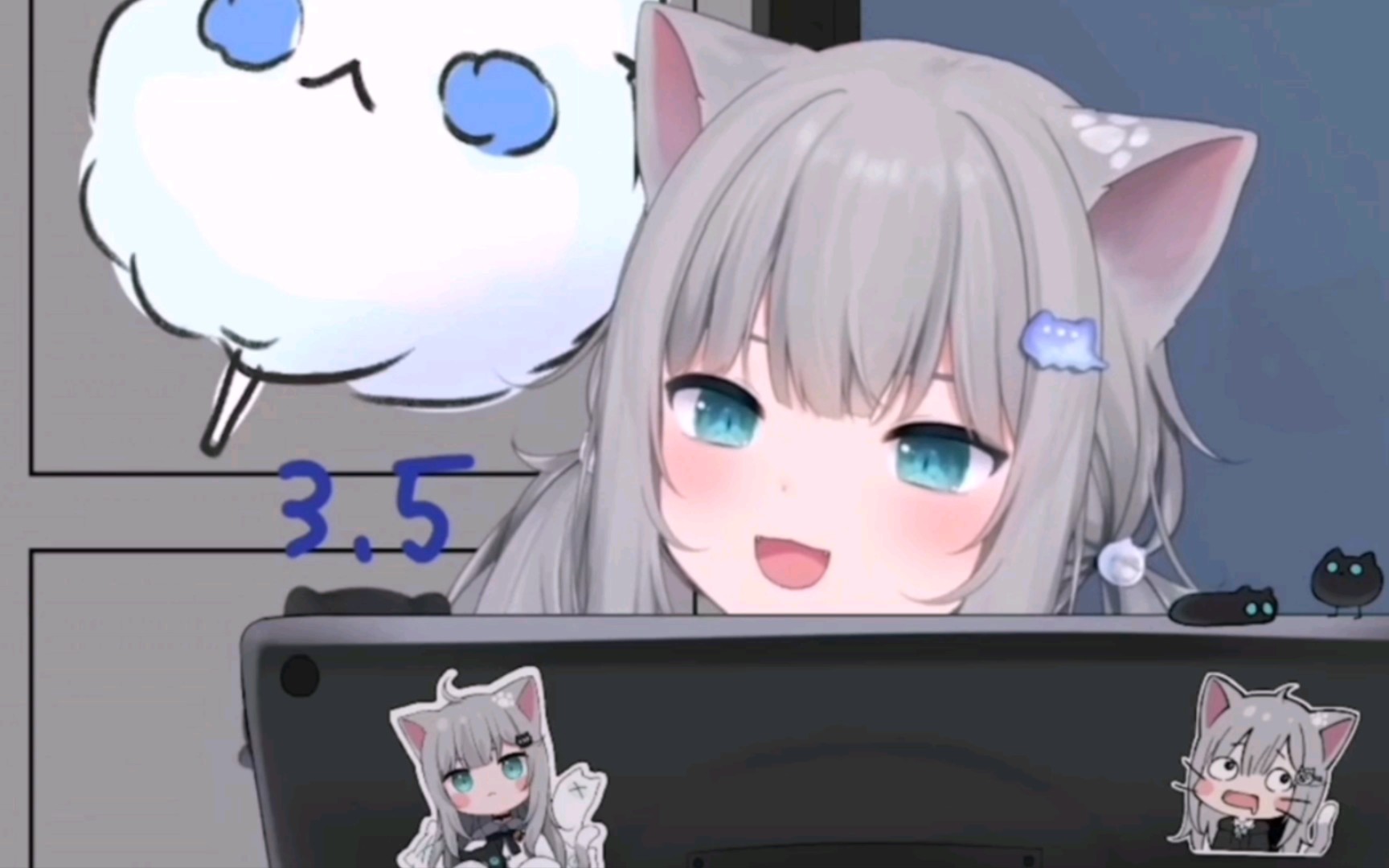 【甘城なつき】猫猫用温柔的声音叫你起床!