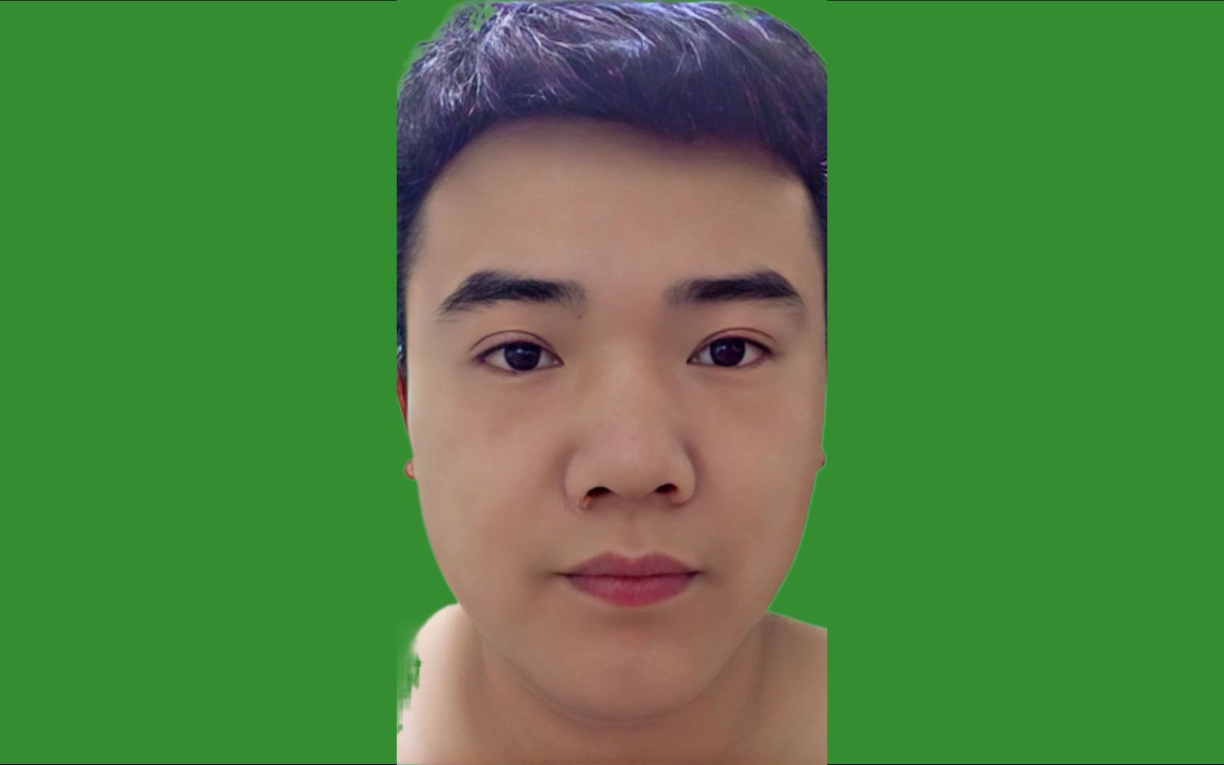 很有福相的男人