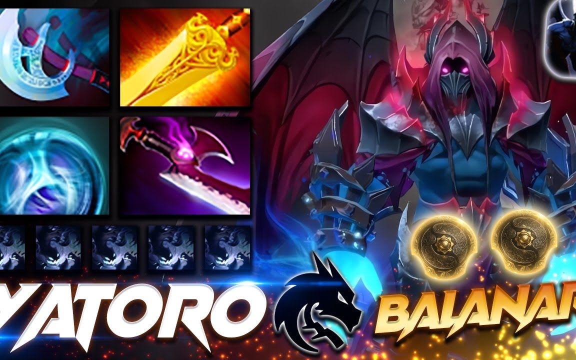 【7.34 dota2】yatoro 暗夜魔王教学!