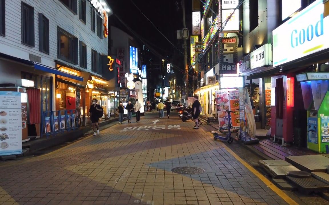 【超清韩国】漫步首尔 弘大时尚购物街 part 2 2020.