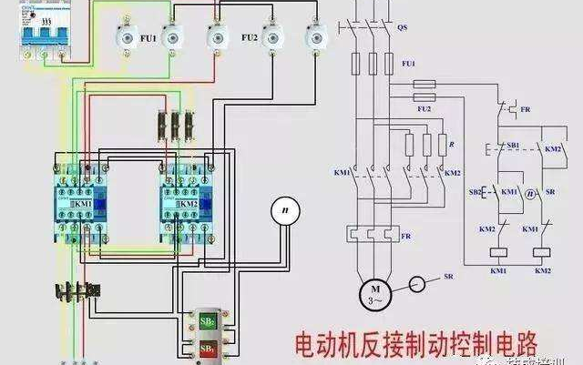 三相异步电动机正反转控制电路安装与调试哔哩哔哩bilibili