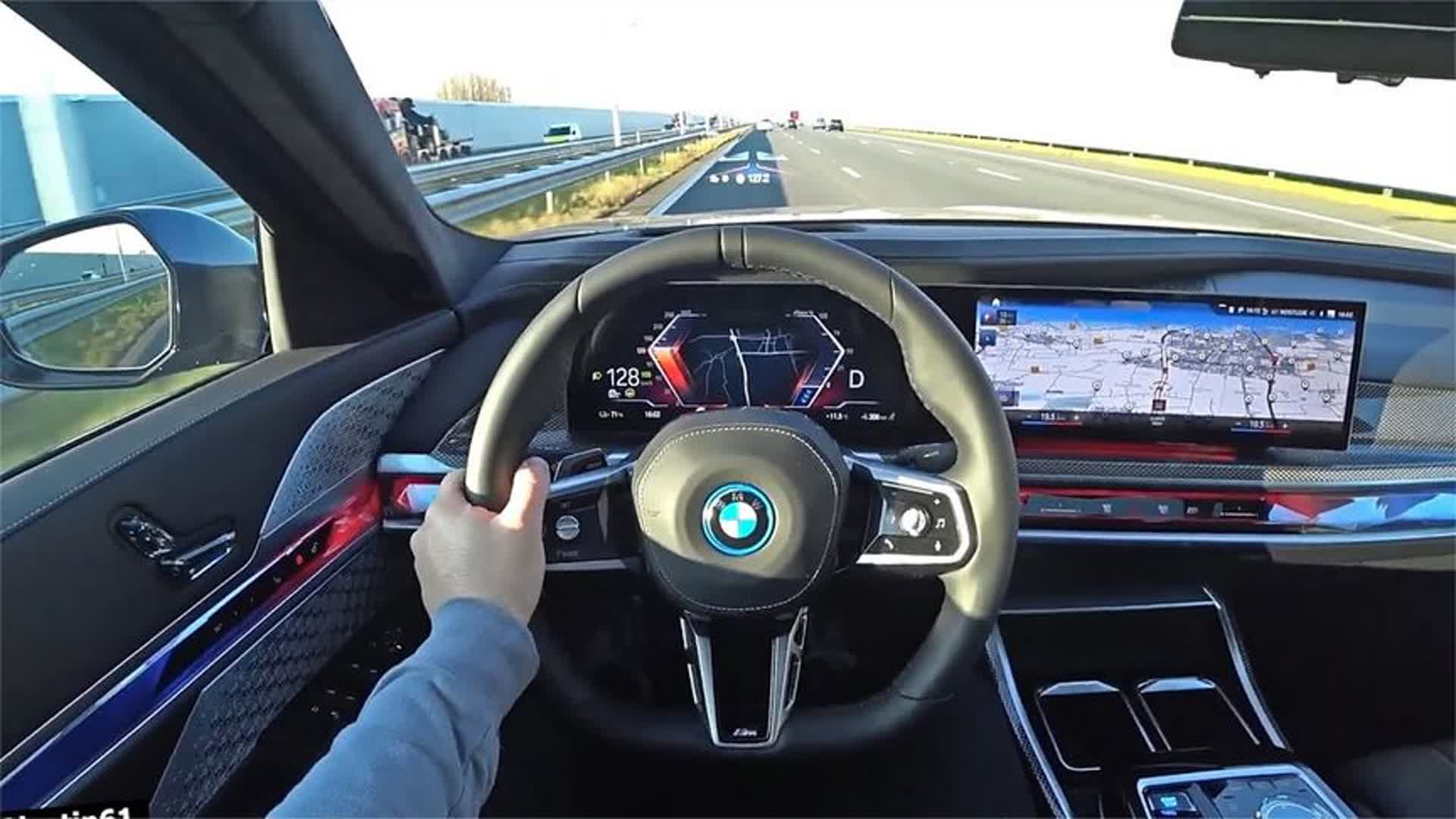 2024款宝马7系 第一视角试驾