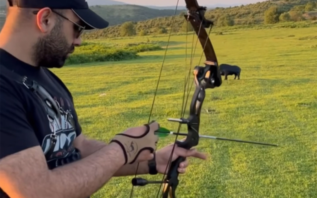 军兴奥奈达绿箭侠鹰弓弓箭复合弓反曲弓美猎弓户外射击射箭