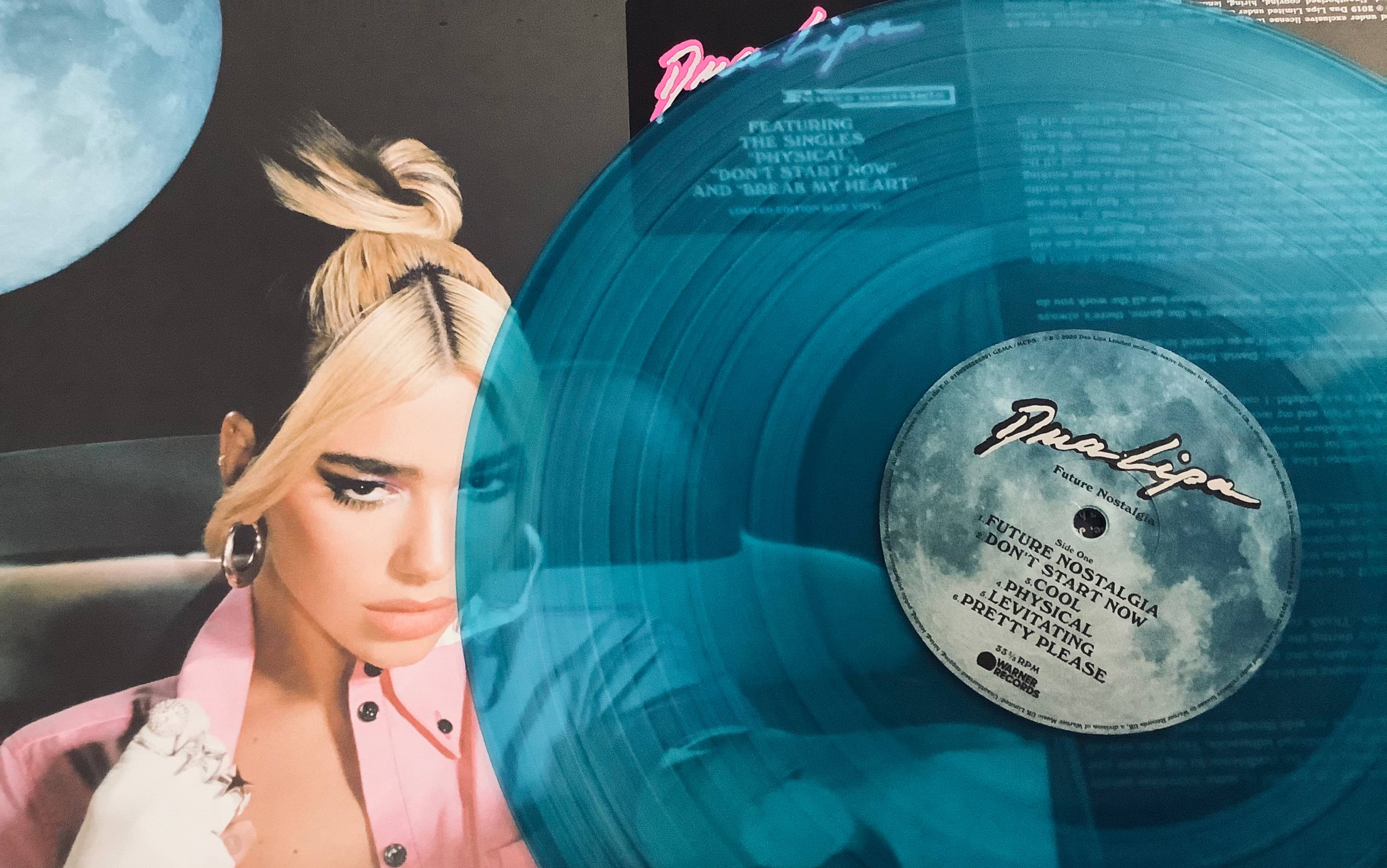 【黑胶试听】dua lipa--levitating|限量蓝胶试听_哔哩哔哩_bilibili