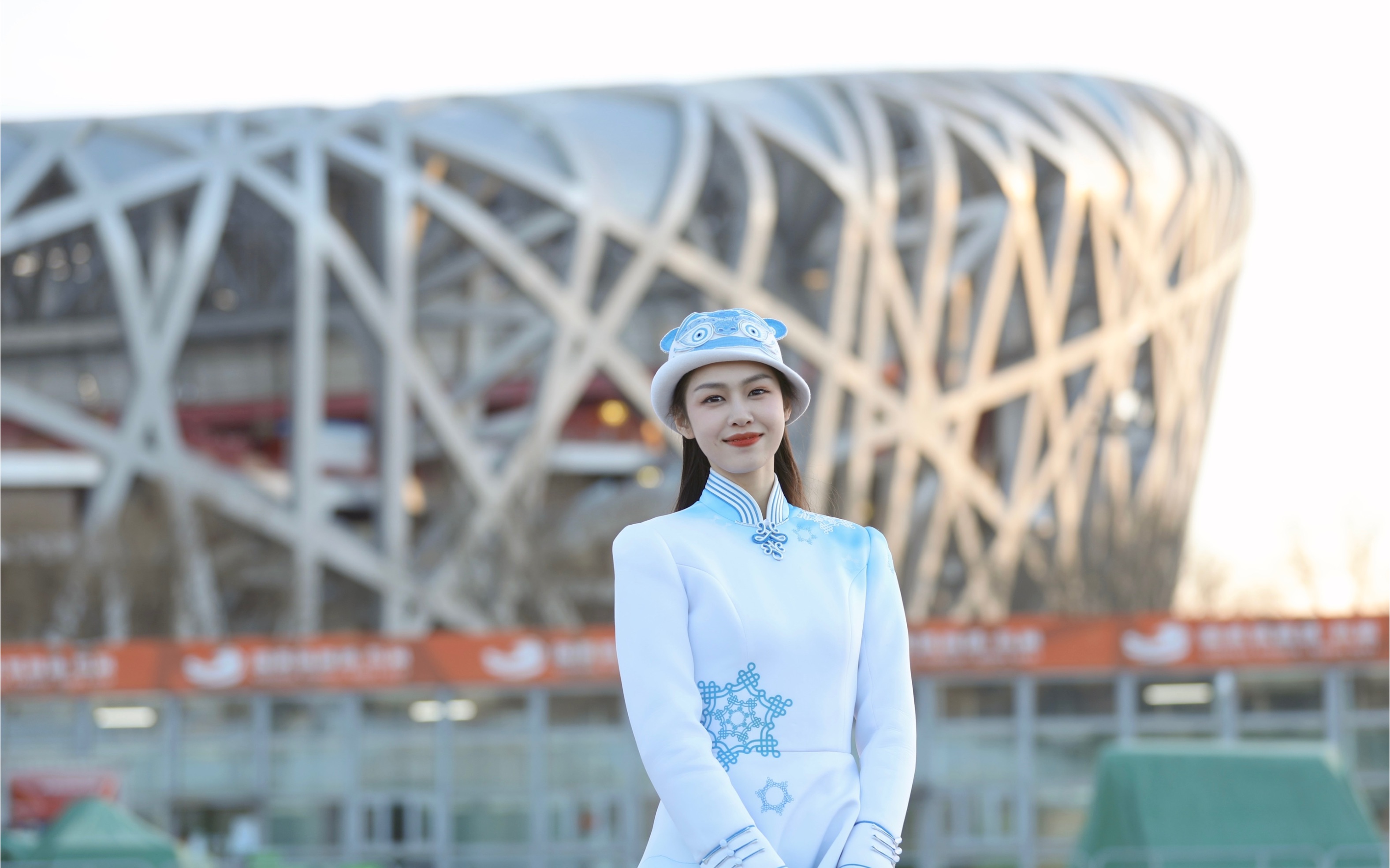 北京冬奥引导员图片