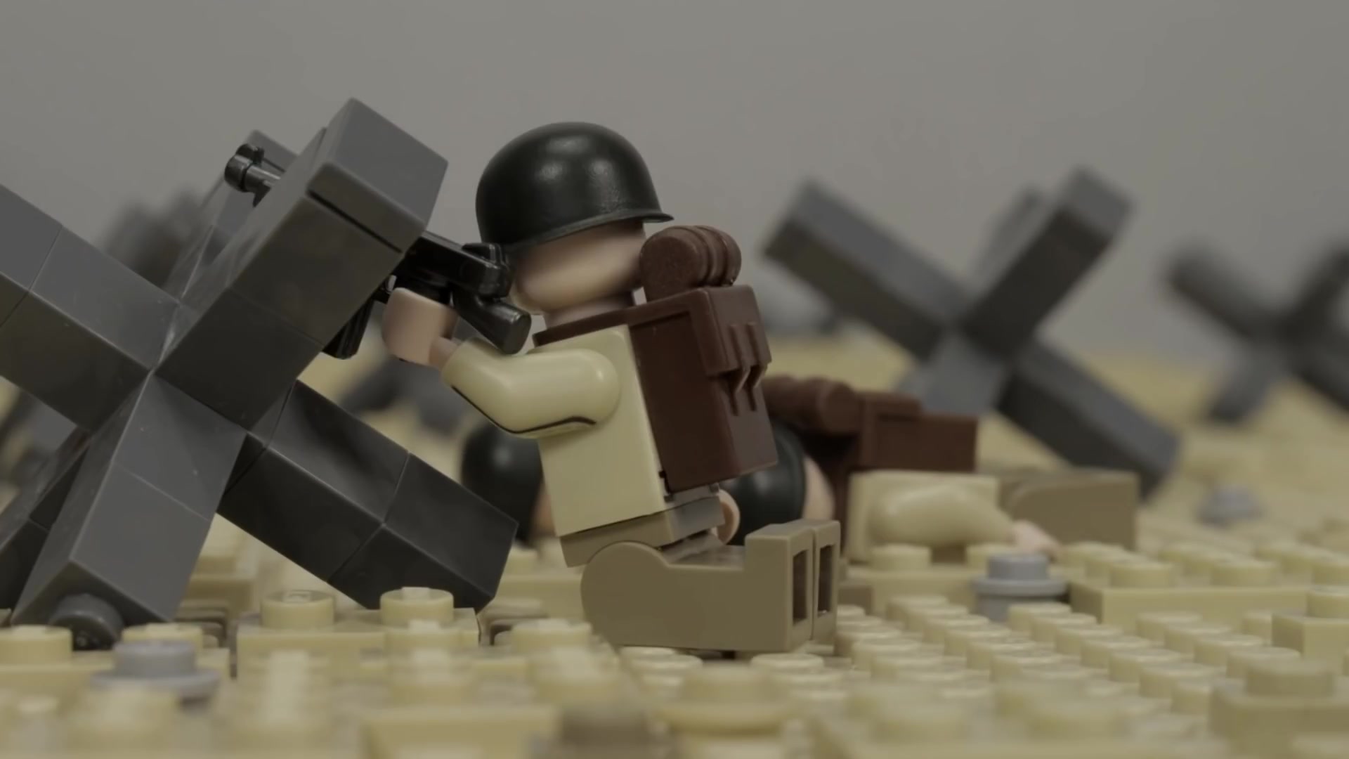 乐高lego战争系列之d day奥马哈海滩登陆战