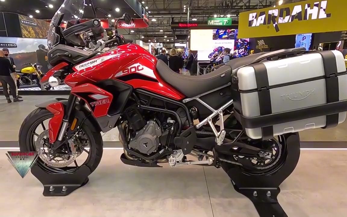 2022款凯旋tiger 900 gt静态体验,太帅气了!