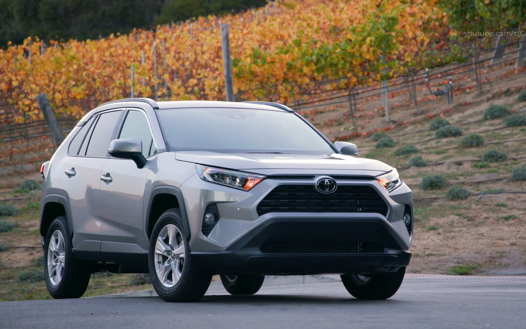 『只有汽车』-全新,时尚,2019款银色丰田rav4 xle fwd