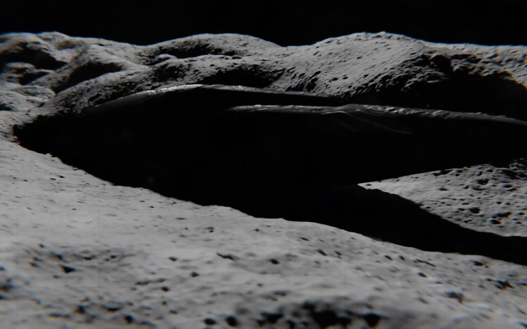 阿波罗20号发现的雪茄型飞船3d还原图