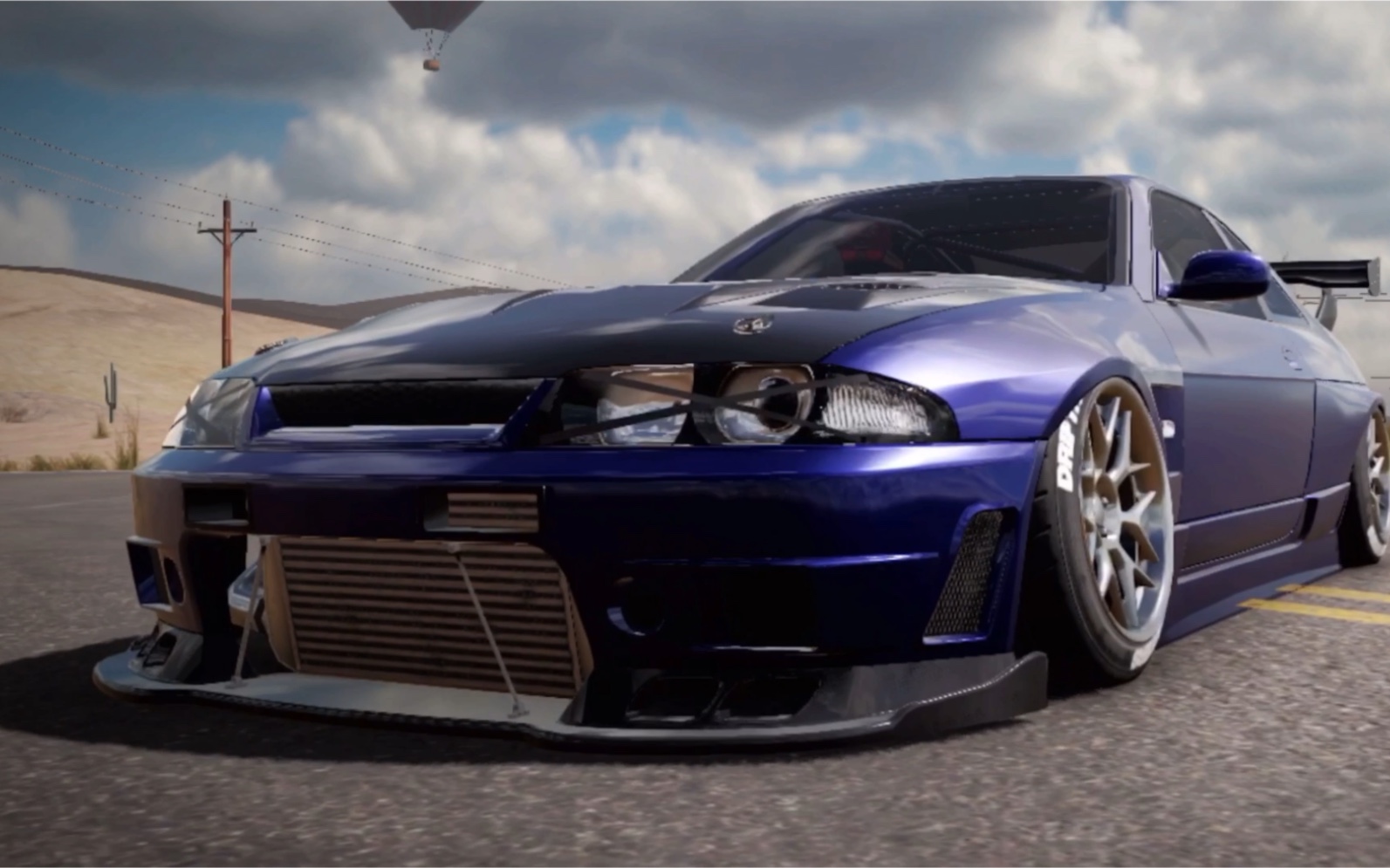 carx2·nissan skyline gtr r33 hellaflush / street specs_哔哩哔哩